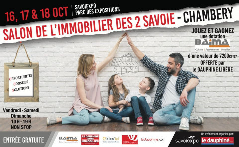 Retrouvez nous au Salon immobilier des 2 Savoie