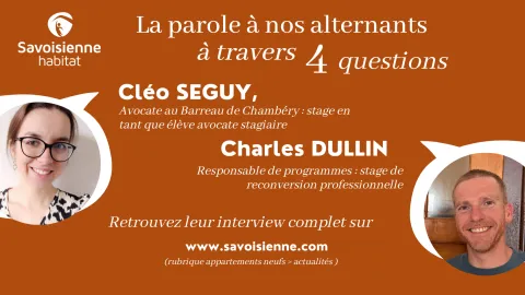 La parole à nos alternants !