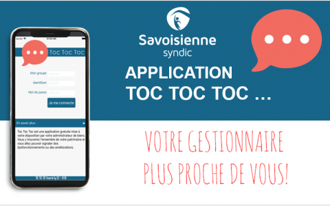 L'application TOC TOC TOC : votre gestionnaire plus proche de vous!