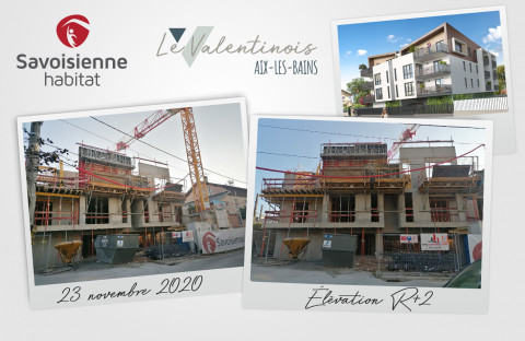 [ZOOM CHANTIER] - Le Valentinois  à AIX LES BAINS