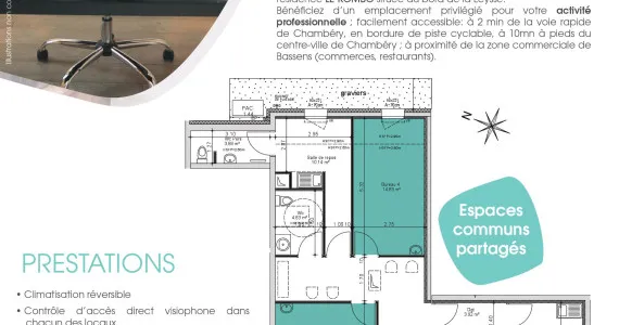  DERNIÈRES OPPORTUNITÉS AVANT OUVERTURE!! LOCAUX PROFESSIONNELS À BASSENS