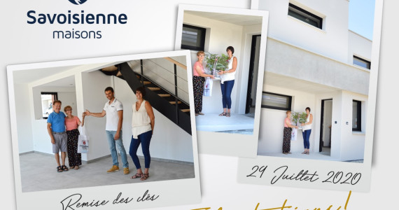 Remise des clés - Domaine de Routens - La Ravoire