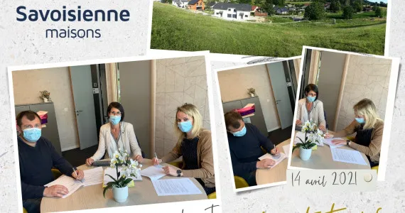 Signature Promesse de vente à Saint Paul sur Yenne