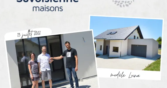 Remise des clés - ENTRELACS - Maison LUNA