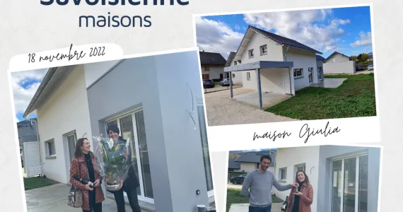 Remise des clés - Saint Alban Leysse - Maison GIULIA