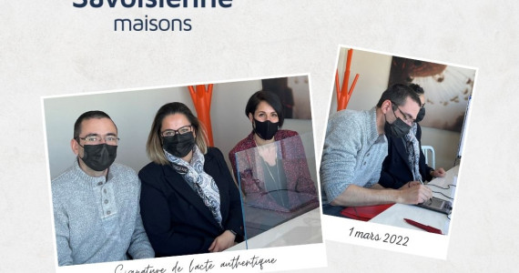 Signature de l'acte authentique - Le Domaine des Crauses