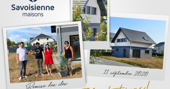 Remise des clés à la biolle