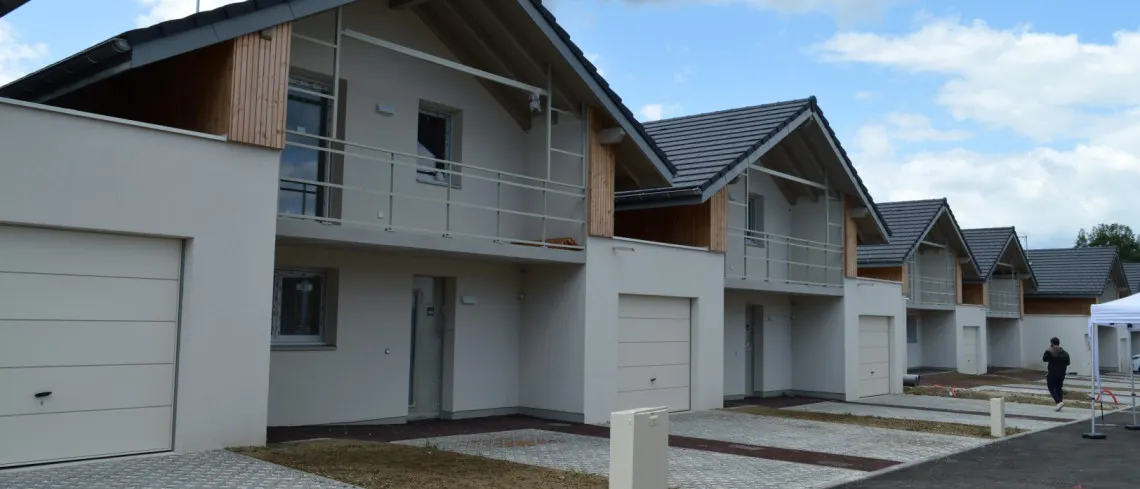 Inauguration du Clos de la Taillanderie à Saint-Félix (Haute-Savoie)