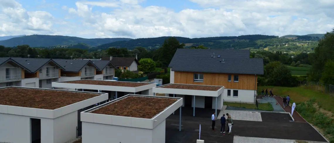 Inauguration du Clos de la Taillanderie à Saint-Félix (Haute-Savoie)