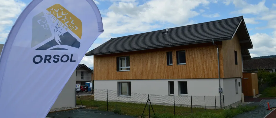 Inauguration du Clos de la Taillanderie à Saint-Félix (Haute-Savoie)