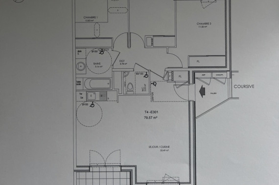 SUPERBE APPARTEMENT 4 PIECES + GARAGE + CAVE 350.000€