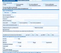 Nouveau formulaire de demande de logement social (CERFA V4)