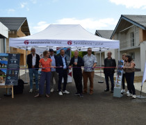 Inauguration du Clos de la Taillanderie à Saint-Félix (Haute-Savoie)
