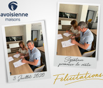 Signature promesse de vente - Domaine de Routens - La Ravoire